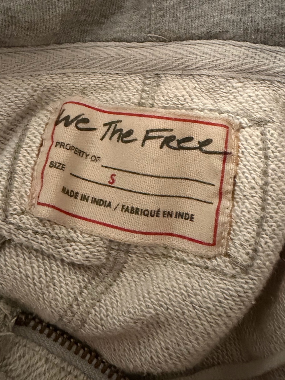 Free People We The Free Cher Twofer Hoodie S Oversized - Picture 9 of 10